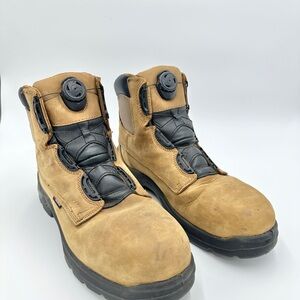 Like NEW Red Wing Flexbond BOA Mens Size 14D‎ Brown Outdoor Boots Working Safety